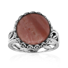 Bague en argent et Opale rose d'Australie (Art of Nature)