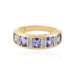 Bague en argent et Tanzanite