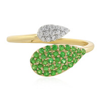 Bague en or et Grenat Tsavorite (La Revelle)