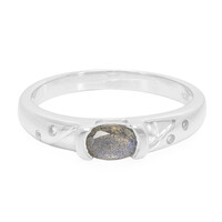 Bague en argent et Labradorite