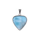 Pendentif en argent et Larimar