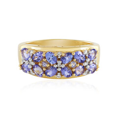 Bague en argent et Tanzanite