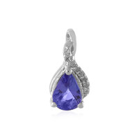 Pendentif en argent et Tanzanite