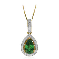 Collier en or et Grenat Tsavorite AAA (CIRARI)