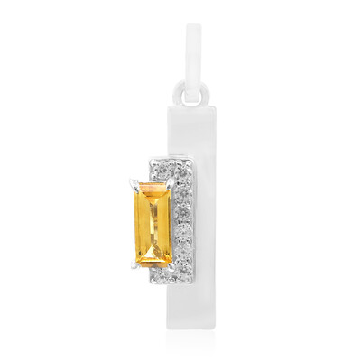 Pendentif en argent et Citrine (Remy Rotenier)