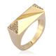 Bague en or et Diamant champagne I2 (de Melo)