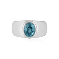 Bague pour homme en argent et Zircon de Ratanakiri