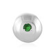 Pendentif en argent et Grenat Tsavorite (MONOSONO COLLECTION)