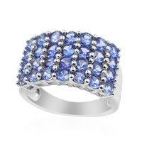 Bague en argent et Tanzanite