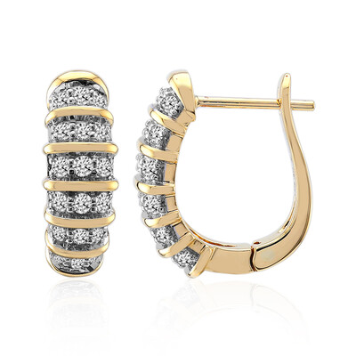 Boucles d'oreilles en or et Diamant SI1 (G) (Annette)