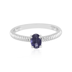 Bague en argent et Iolite