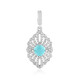 Pendentif en argent et Turquoise