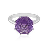 Bague en or et Améthyste Rose de France (SUHANA)