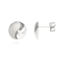 Boucles d'oreilles en argent et Diamant PK (H)