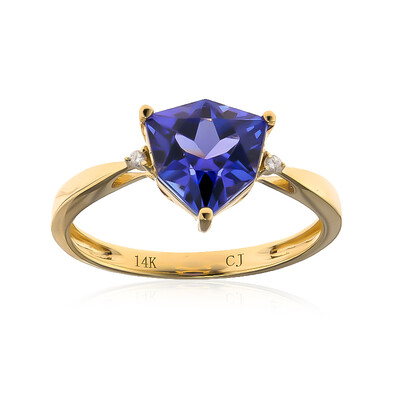 Bague en or et Tanzanite AAA (CIRARI)