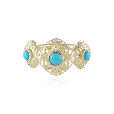 Bague en or et Turquoise Sleeping Beauty (Ornaments by de Melo)