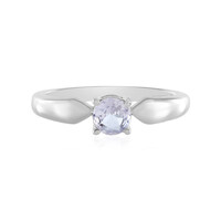 Bague en argent et Tanzanite non chauffée