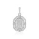 Pendentif en argent et Zircon