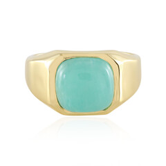 Bague pour homme en argent et Amazonite