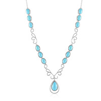 Collier en argent et Turquoise Sleeping Beauty