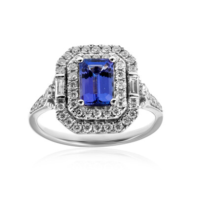 Bague en or et Tanzanite AAA (CIRARI)