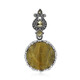 Pendentif en argent et Quartz rutile (Cheveux de Vénus) (Annette classic)