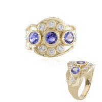 Bague en or et Tanzanite (de Melo)