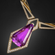 Collier en or et Kunzite de Patroke (de Melo)