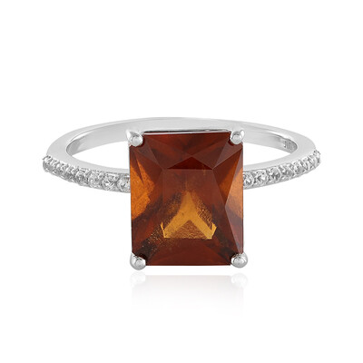 Bague en or et Grenat Hessonite