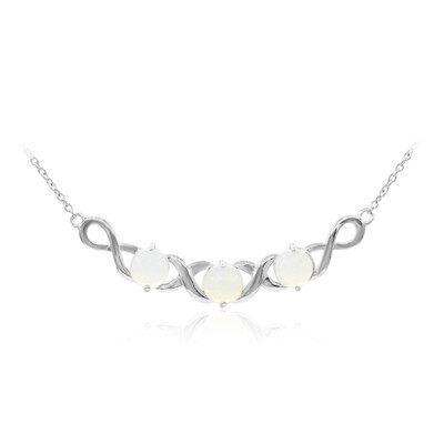 Collier en argent et Opale Welo