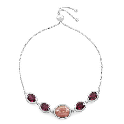 Bracelet en argent et Rhodochrosite (Faszination Türkis)