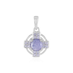 Pendentif en argent et Tanzanite