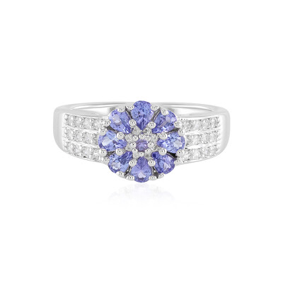 Bague en argent et Tanzanite