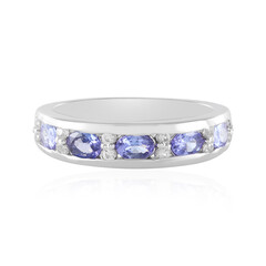 Bague en argent et Tanzanite