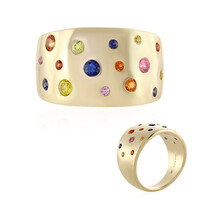 Bague en or et Saphir bleu (Adela Gold)