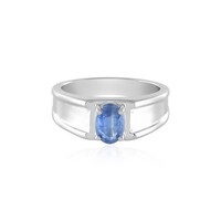 Bague en argent et Kyanite du Népal