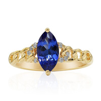 Bague en or et Tanzanite AAA (CIRARI)