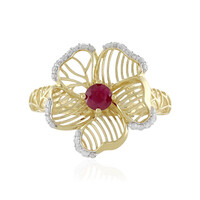 Bague en or et Rubis (Ornaments by de Melo)