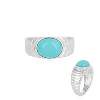 Bague en argent et Turquoise Sleeping Beauty