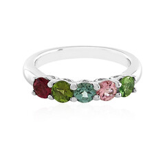 Bague en argent et Tourmaline