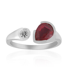 Bague en argent et Rubis de Bemainty