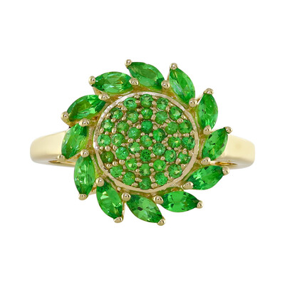 Bague en or et Grenat Tsavorite (Adela Gold)