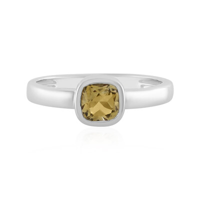 Bague en argent et Citrine (MONOSONO COLLECTION)