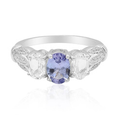 Bague en argent et Tanzanite