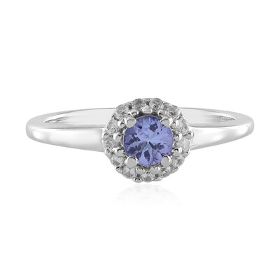 Bague en argent et Tanzanite