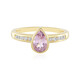 Bague en argent et Kunzite