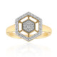 Bague en or et Diamant IF (D) (Annette)