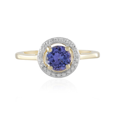 Bague en or et Tanzanite