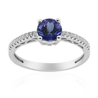 Bague en or et Tanzanite AAA