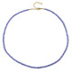 Collier en argent et Tanzanite